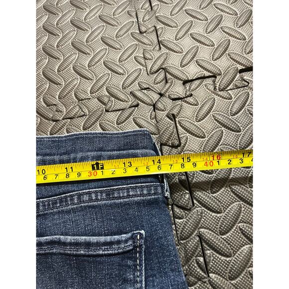 MOTHER the outsider high waist ankle bootcut jeans - electric souvenir size 28 - Picture 9 of 11